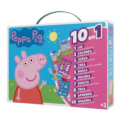 Maletín 10 EN 1 - PEPA PIG