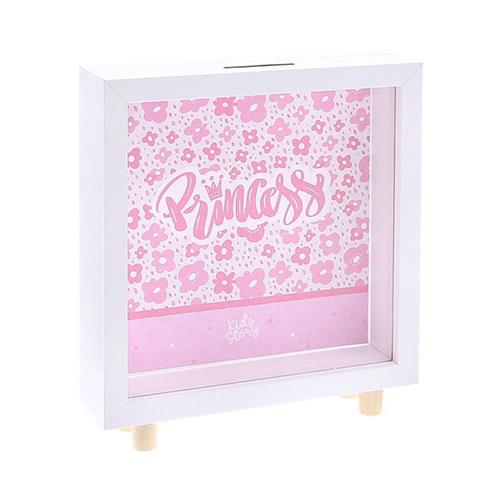 Hucha infantil madera blanca - Princess