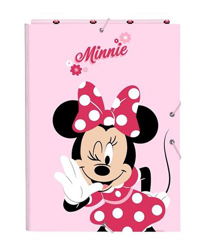 Carpeta 3 solapas MINNIE MOUSE NAIVE 26x33,5x2,5cm