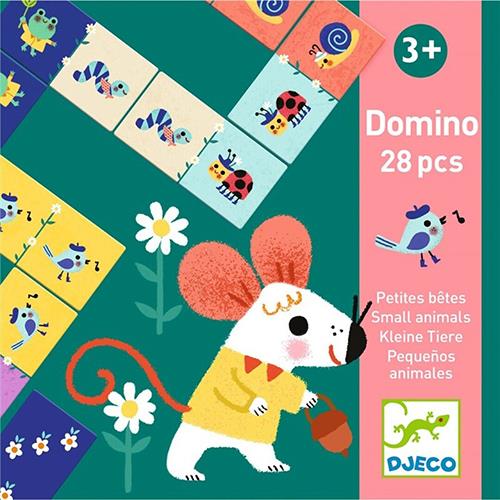 Educativos Domino pequeños animales Djeco