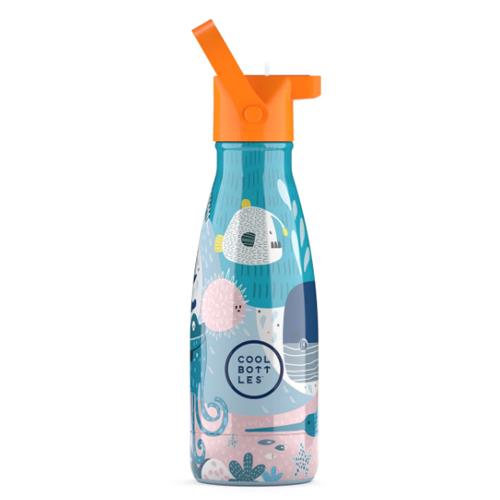 Botellas infantiles de 260 ml - Botella de Agua para Niños Sea World