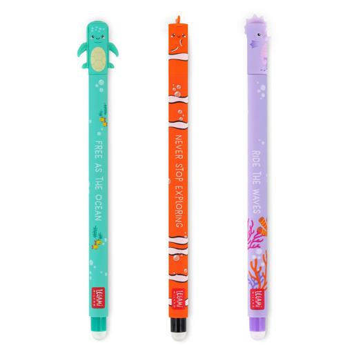 Set de 3 Bolígrafos de Gel Borrables - Erasable Pen