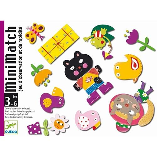 Juego cartas Minimatch. Djeco