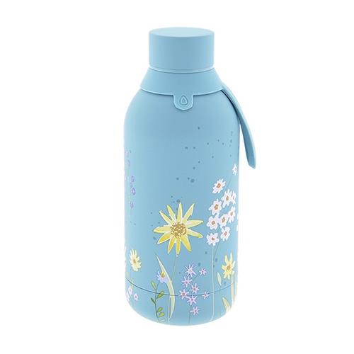 Botella termo acero 500ml. Esmeralda Last Flower