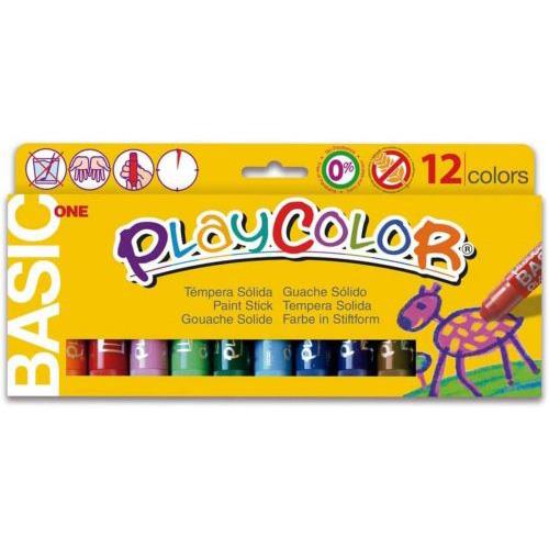 Estuche12 colores PLAYCOLOR ONE 10G