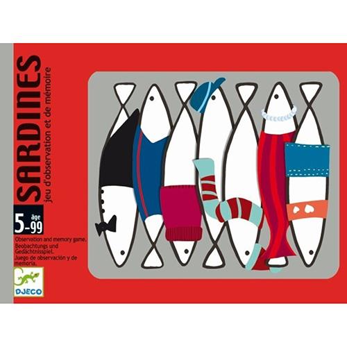 Cartas Sardines Djeco